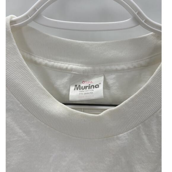 Vintage 90s 80s cat coffee night shirt size S/M cat lover crazy cat lady - Picture 3 of 6